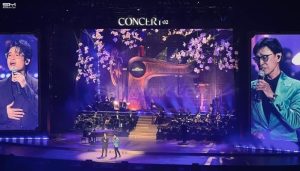 Màn LED trong suốt tại sự kiện âm nhạc “Chân trời rực rỡ” Hà Anh Tuấn