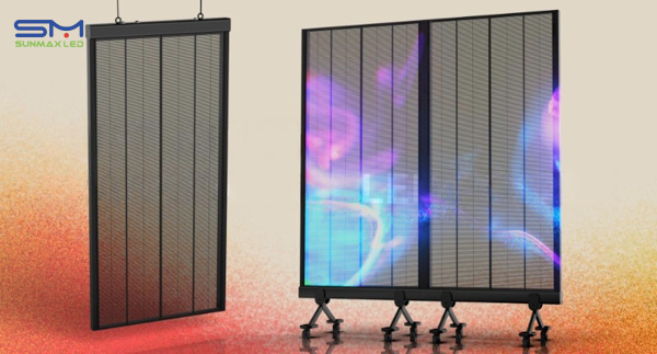 Màn hình LED poster trong suốt