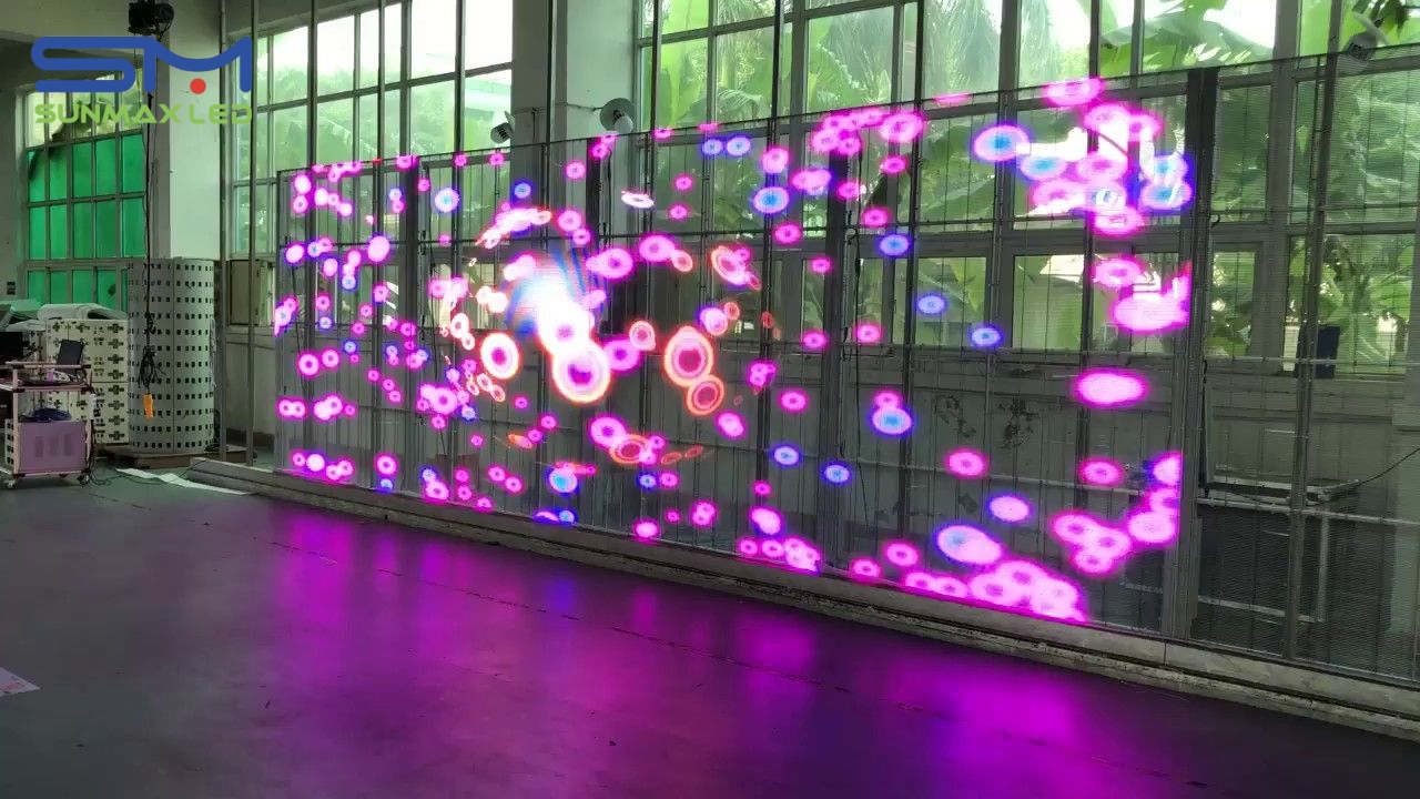 ưu điểm của màn hình led trong suốt