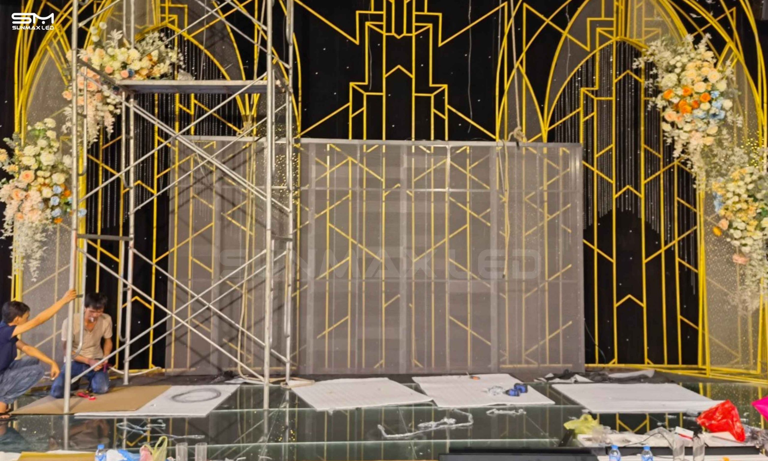 Màn hình LED indoor trong nhà được SUNMAX thi công