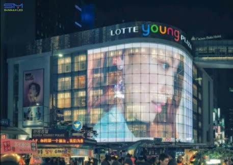màn hình led trong suốt