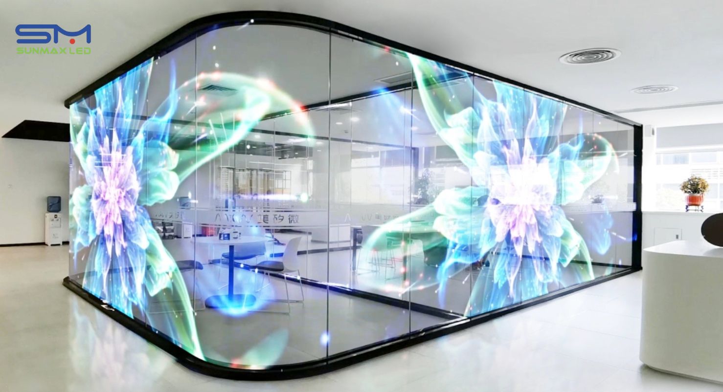 giá màn hình led trong suốt tùy chỉnh