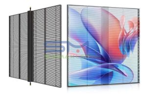 màn hình led trong suốt bk2.6