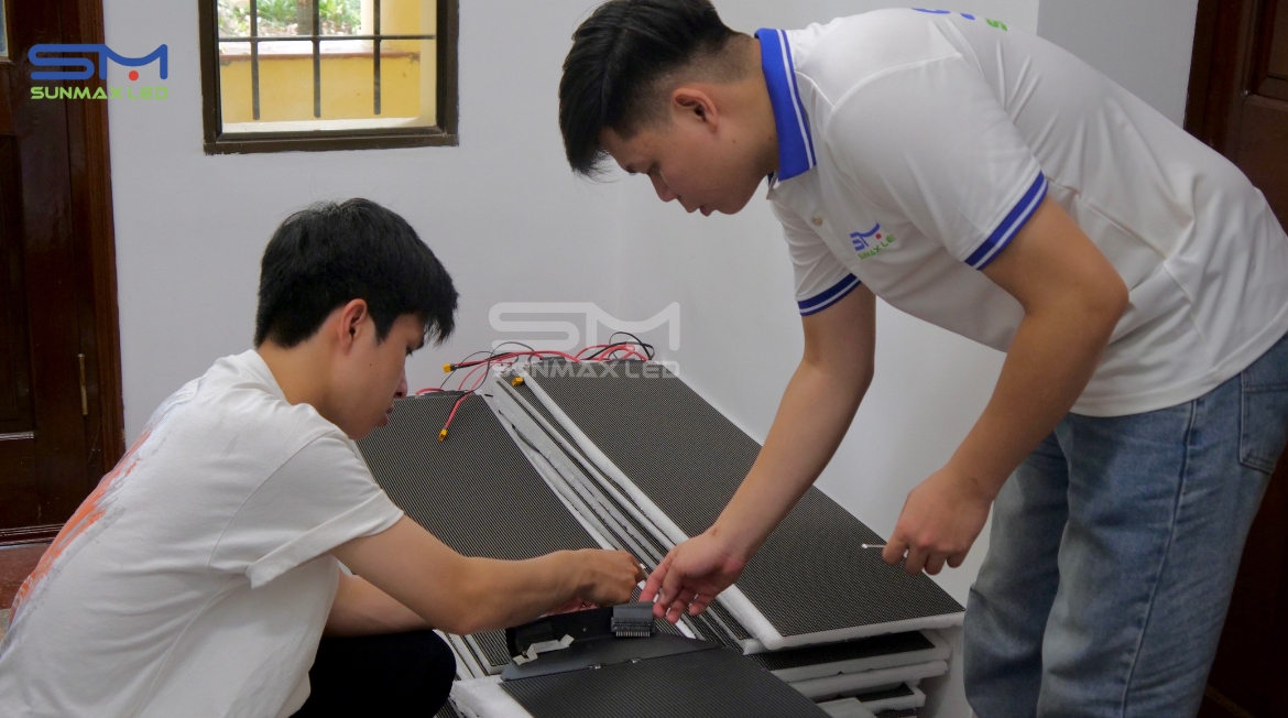 kiểm tra màn hình led cho dự án