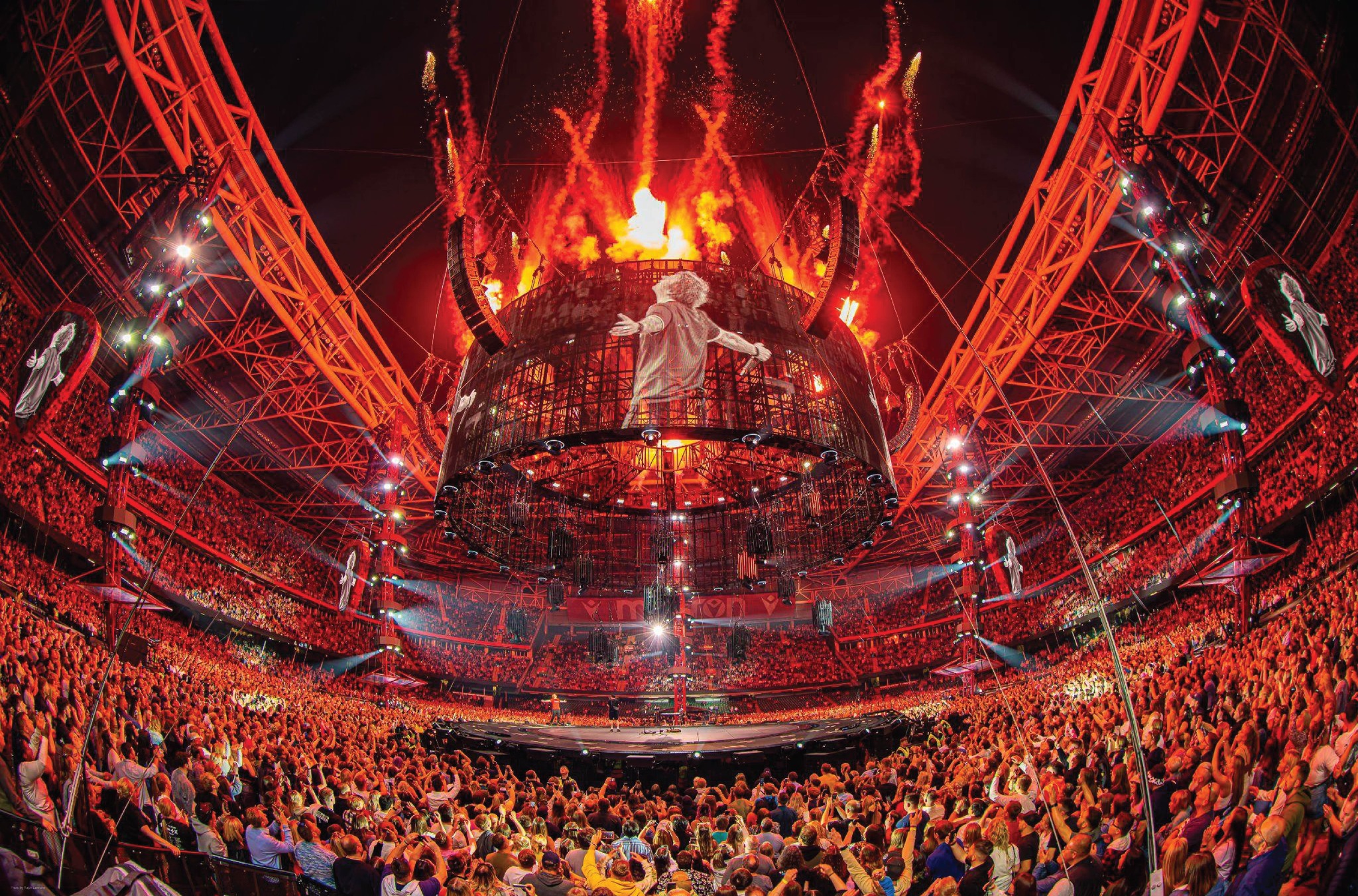 màn hình LED sử dụng trong sự kiện âm nhạc