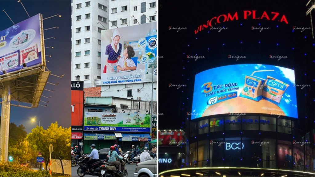 Biển hiệu quảng cáo truyền thống và giải pháp màn hình Led