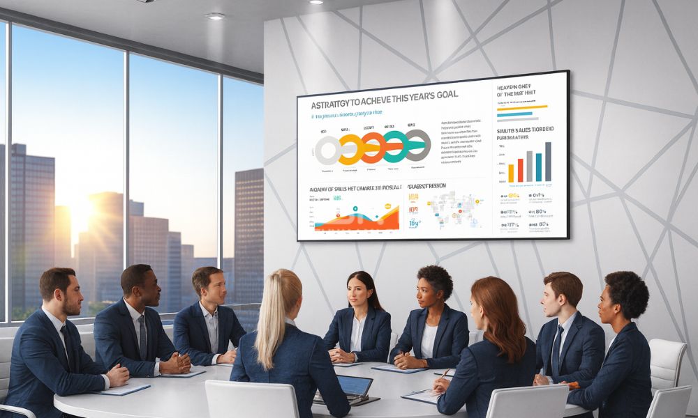 Màn hình phòng họp