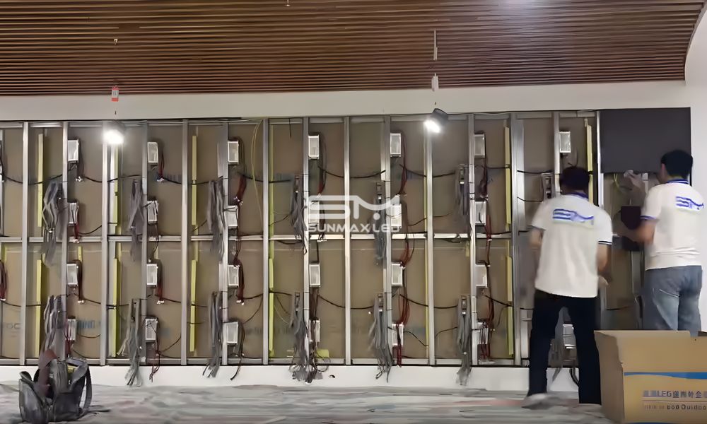 Màn Hình LED P2 Trong Không Gian Văn Phòng