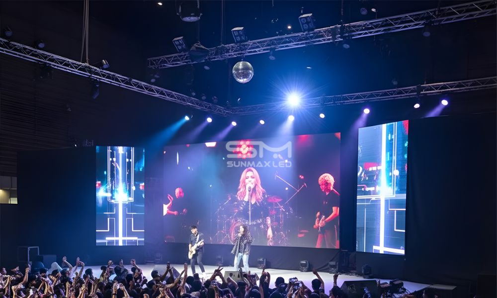 Màn hình led sân khấu ca nhạc