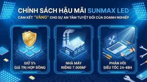 Chính Sách Hậu Mãi Sunmax LED