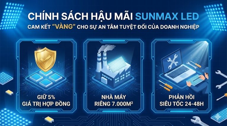 Chính Sách Hậu Mãi Sunmax LED
