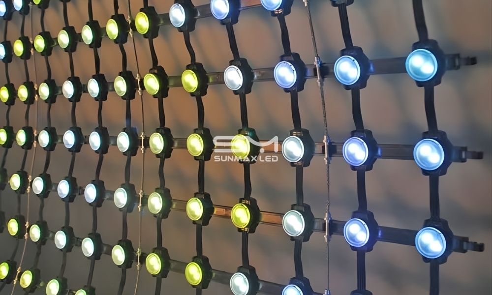 LED Lưới Tòa Nhà (LED Mesh)