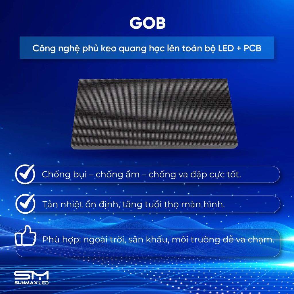 Công nghệ GOB (Glue On Board)
