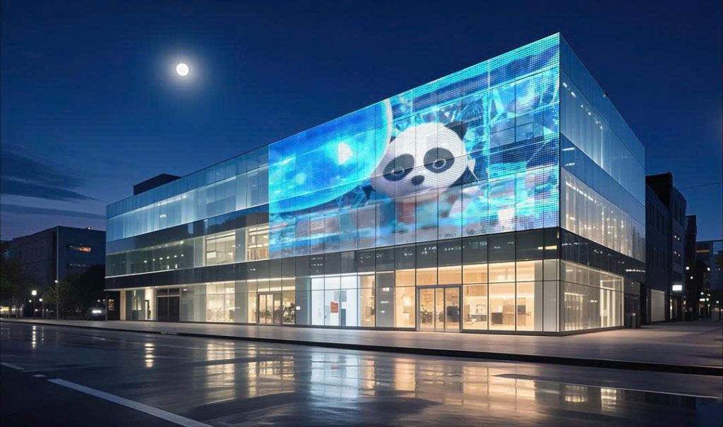 màn hình LED trong suốt