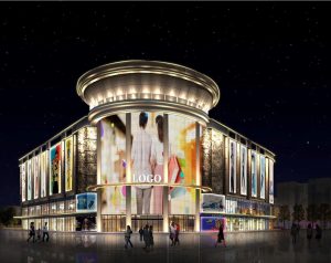 Màn hình LED trong suốt