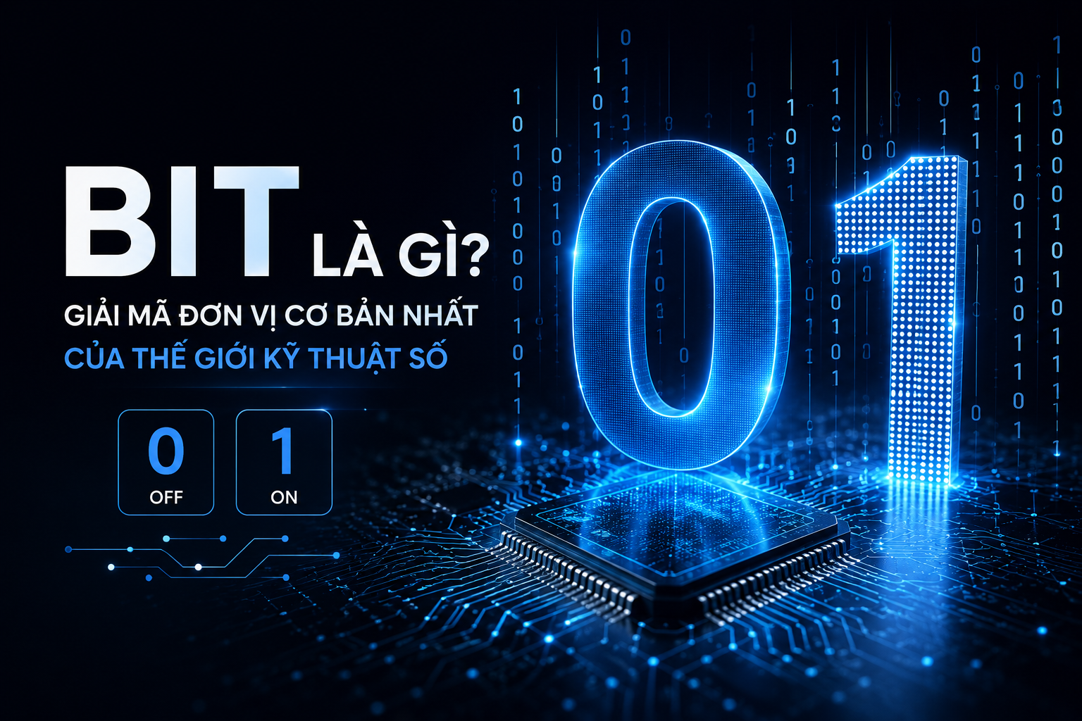 Bit Là Gì? Giải Mã Đơn Vị Cơ Bản Nhất Của Thế Giới Kỹ Thuật Số