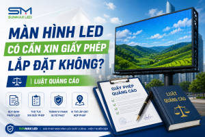 Màn Hình LED Có Cần Xin Giấy Phép Lắp Đặt Không? | Luật Quảng Cáo
