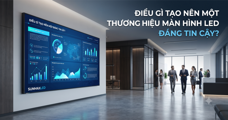 Điều gì tạo nên một thương hiệu màn hình LED đáng tin cậy?